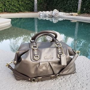 Coach Ashley Gold Crossbody/Satchel Handbag